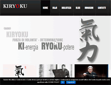 Tablet Screenshot of kiryoku.it